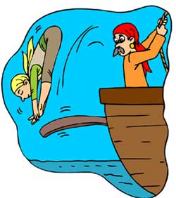 diving off plank