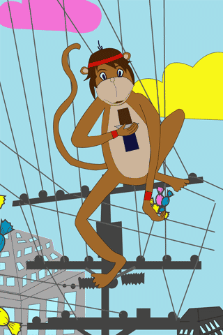 Illustration for The Monkey Who Loved Chocolate