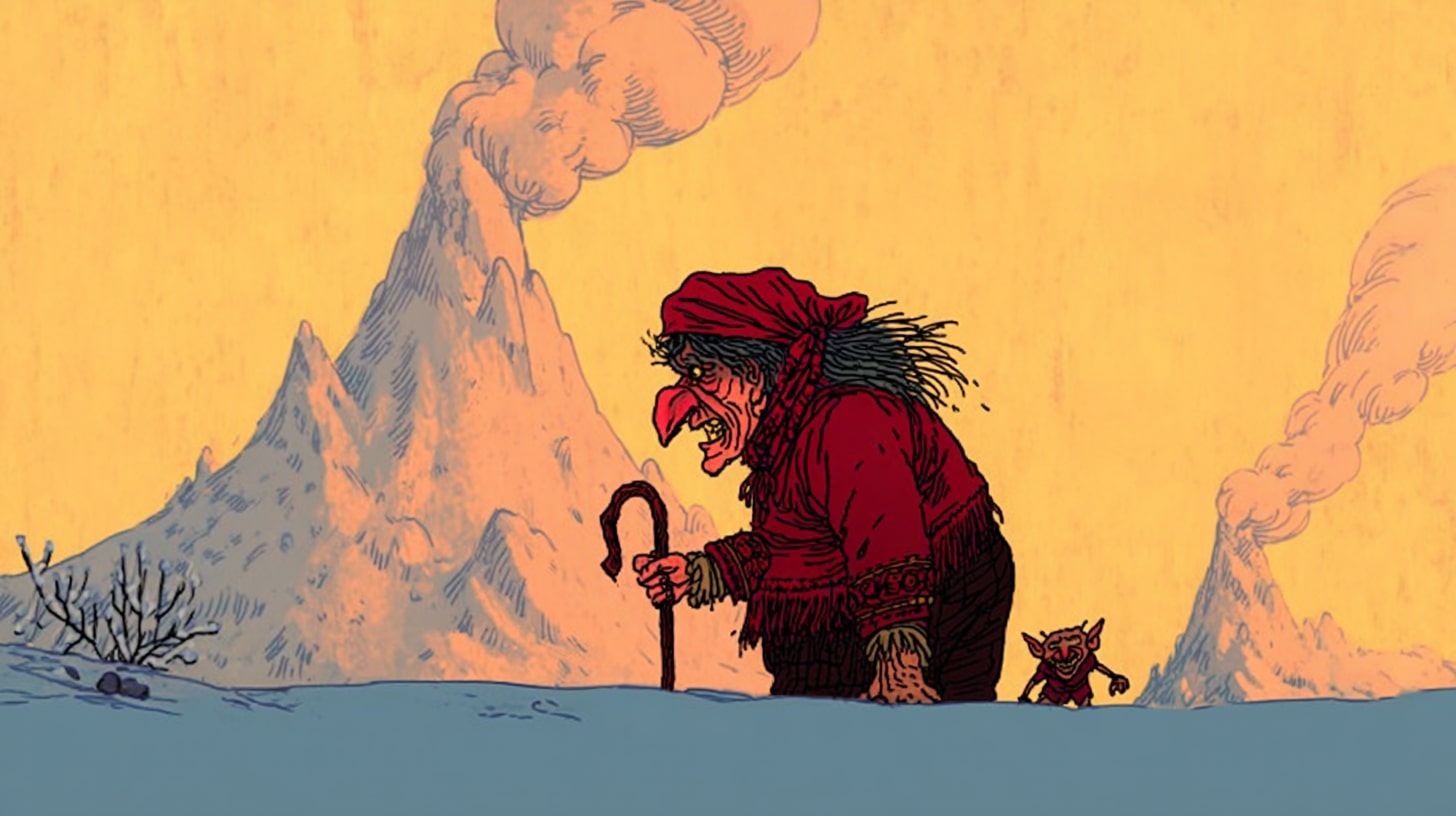 Gryla an Imp from iceland