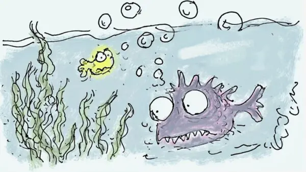 Tim and Colin the Carp