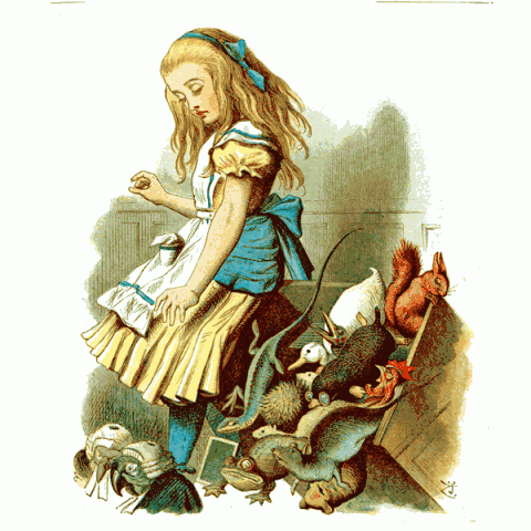Alice Upsets things