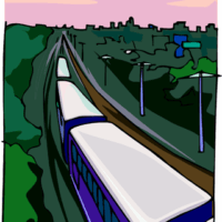 Train across Siberia