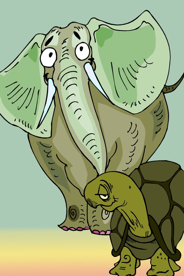 The Elephant and the Tortoise A Fable from Zaire