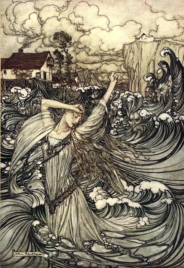 undine ln danube by Rackham