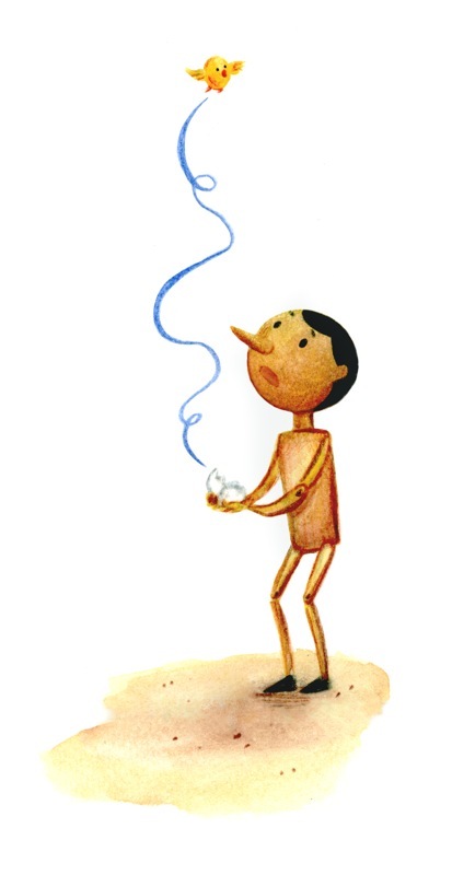 Pinocchio : Omelet Flies Away