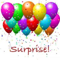 surprise party balloons