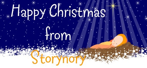 Happy Christmas from Storynory Winter BAby