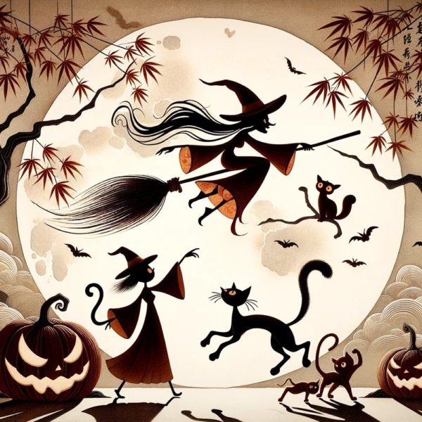 Witches Fly Song for Halloween