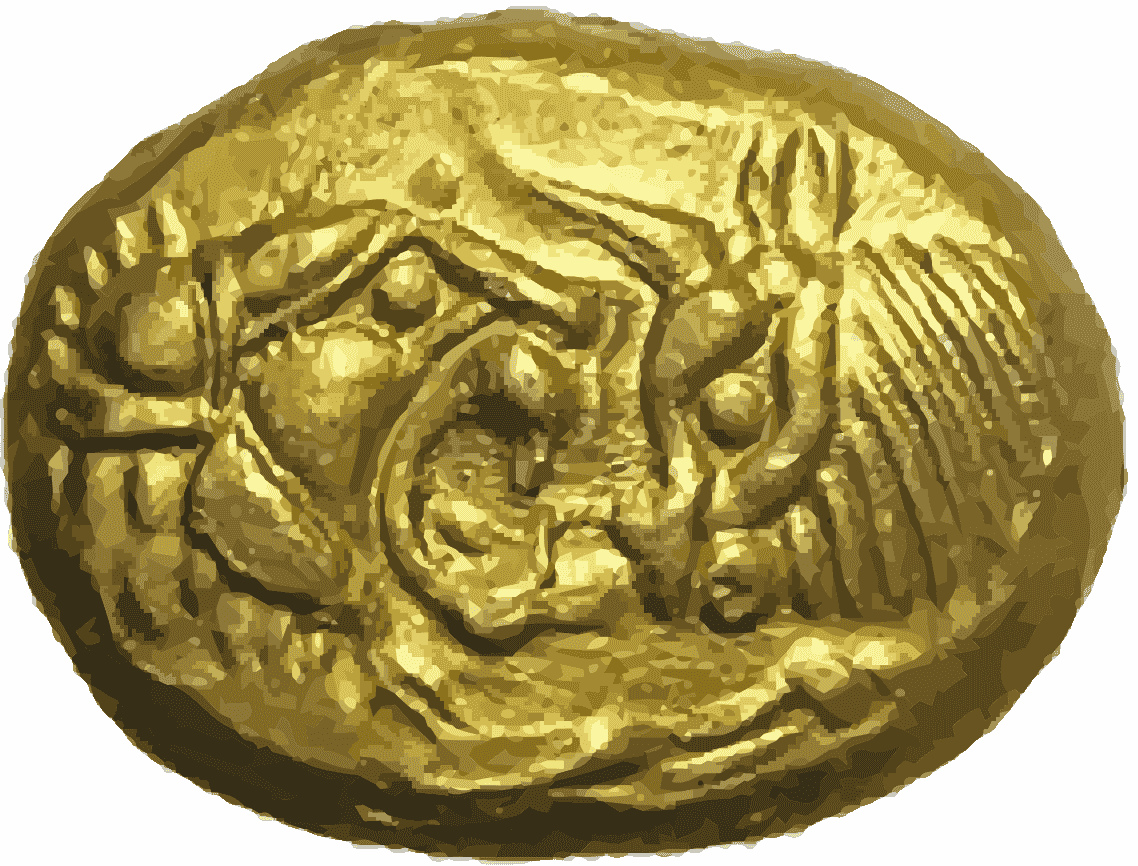 Lydian gold coin time of Croesus