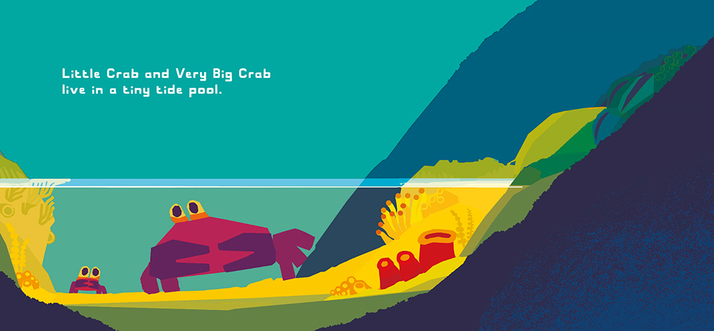 Little Crab and Very Big Crab