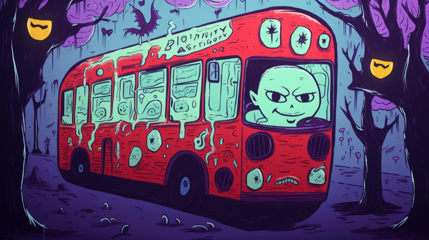 Haunted Bus Halloween