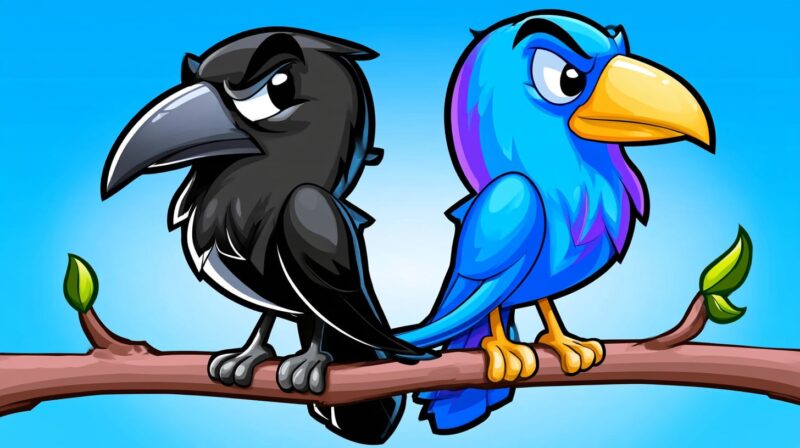 two crows