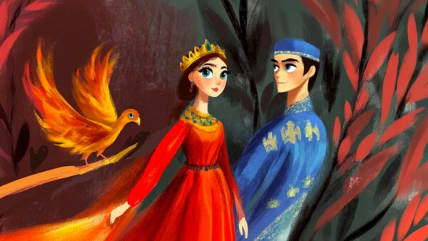 The firebird prince and princess