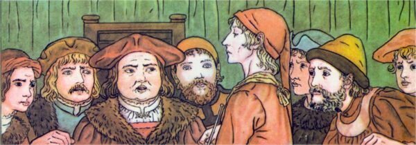 Pied piper in town hall