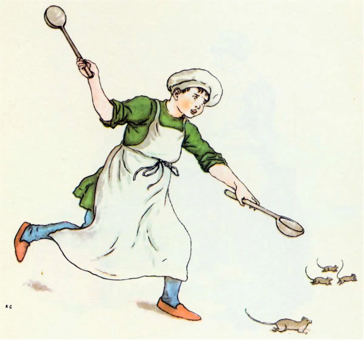 chasing rats with spoon