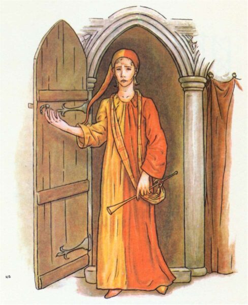 Piper appears in door