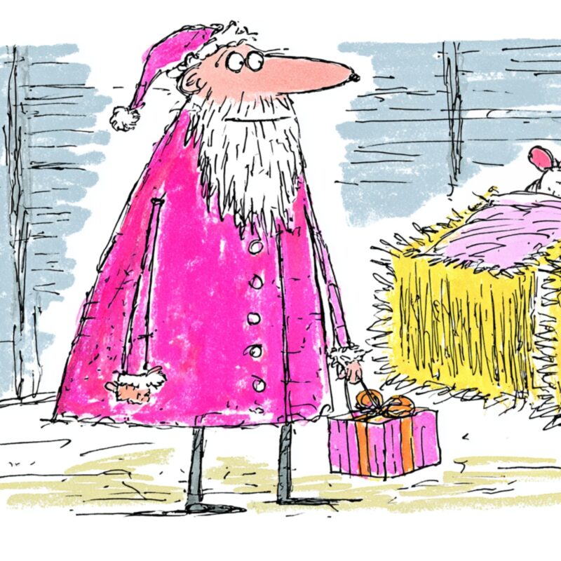 Santa Visits Mice