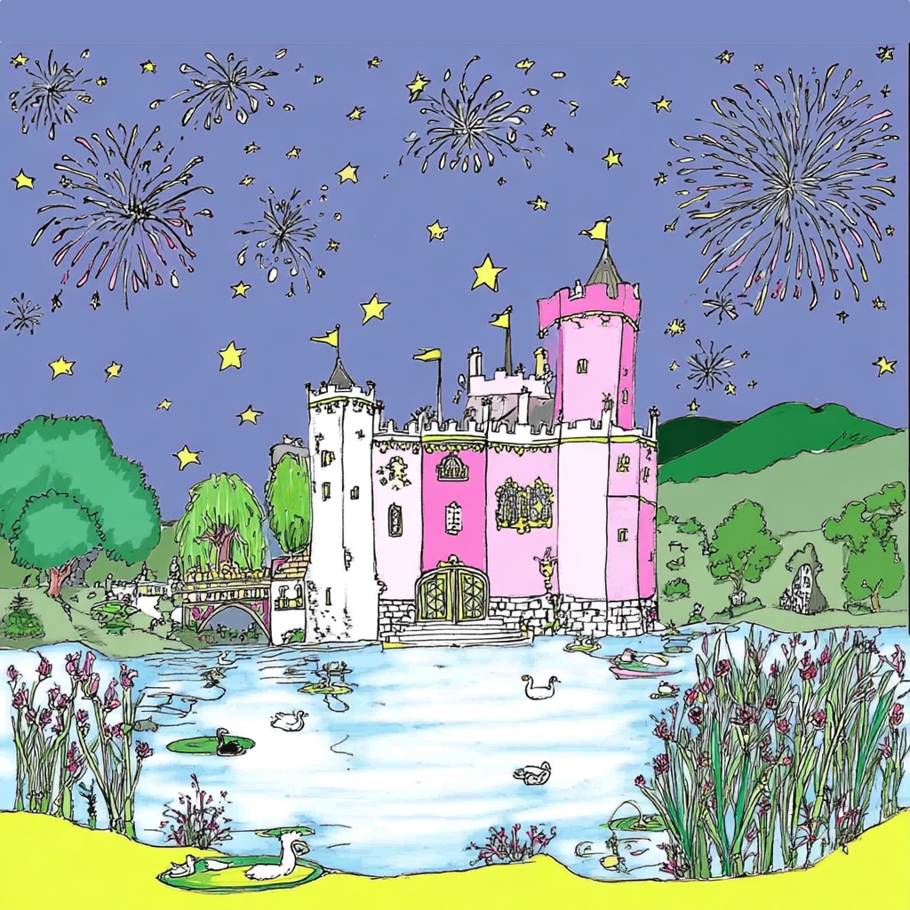 New Year Palace and Pond