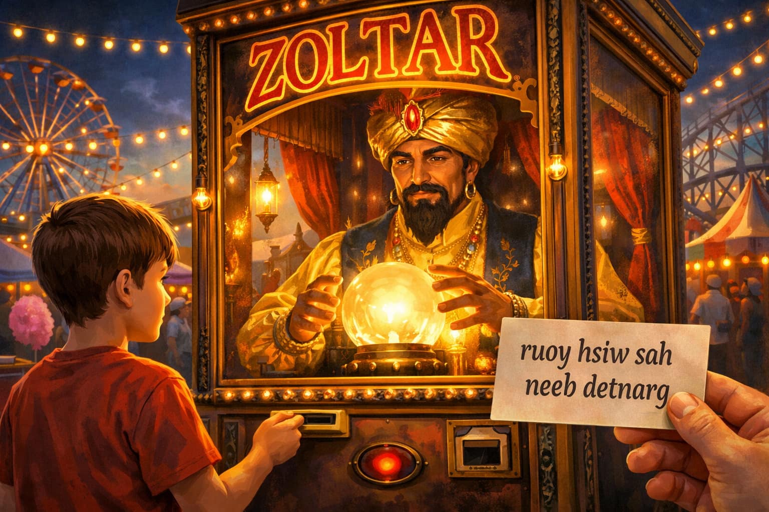 Zoltar machine